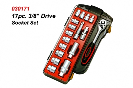 17pc. Drive Socket Set.