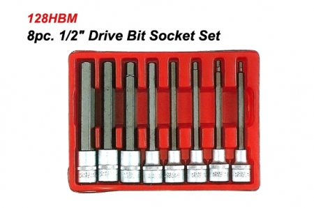 8pc. Drive Bit Socket Sit.