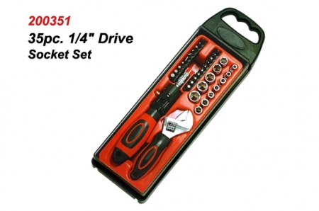 35pc. Drive Socket Set.