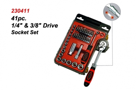 41pc. Drive Socket Set.