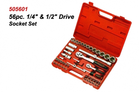 505601 56pc. Drive Socket Set