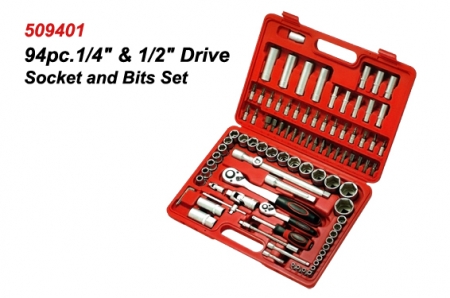 Drive Socket & Bits Set 509401 94pc.