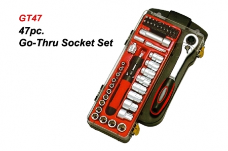 47pc. Go-Thru Socket Set.