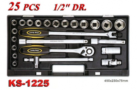 Hand Tools - Socket Wrench Set - KS-1225