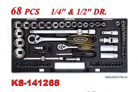 Hand Tools - Socket Wrench Set - KS-141268