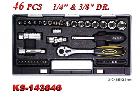 Hand Tools - Socket Wrench Set - KS-143846