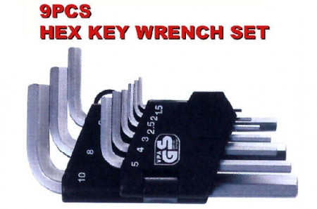 Hex Key Wrench Set - KS-HX09