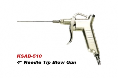 4" Needle Tip Blow Gun | KSAB-510 Model