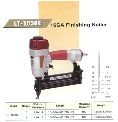 16GA Finishing Nailer - LT-1650E