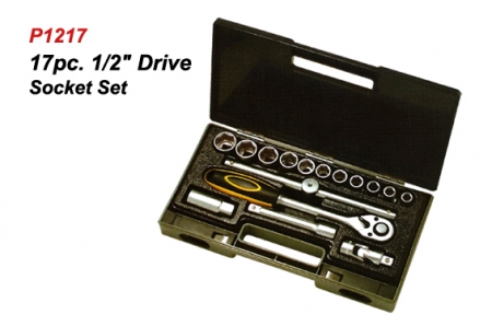 P1217 17pc.Drive Socket Set.