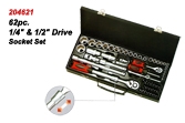 62pc. Drive Socket Set.