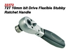 Bit Drive Reversible Flexible Stubby Ratchet Handle