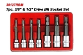 7pc. Drive Bit Socket Set.