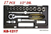 Hand Tools - Socket Wrench Set - KS-1217