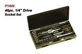 P1446 46pc.Drive Socket Set.